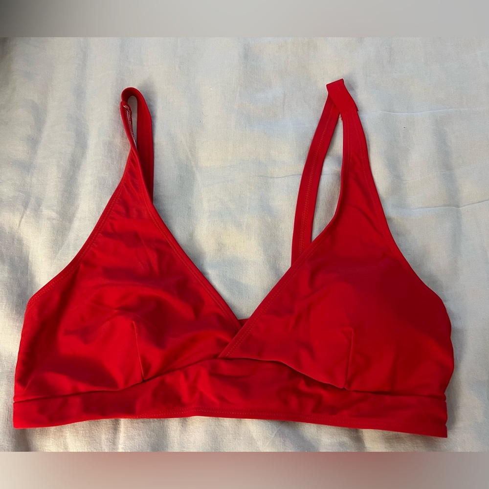 Red 2X Bikini Top